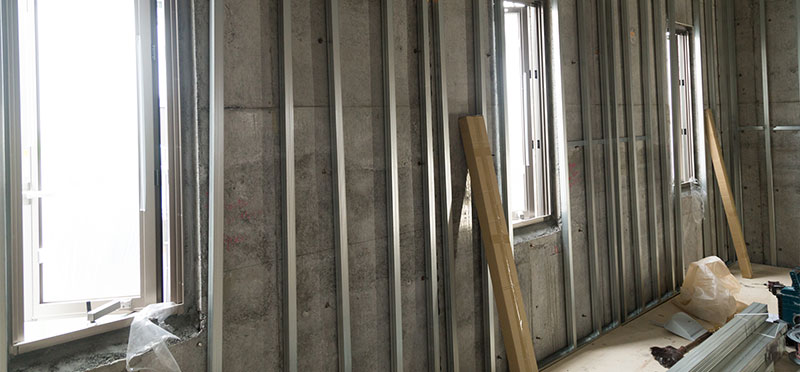 建築現場 コンクリート