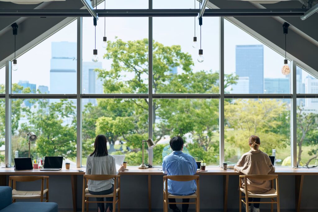 オフィス　フリーアドレス