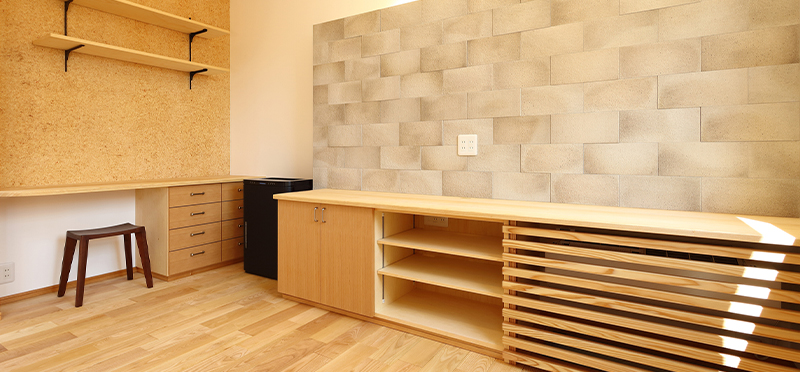 リビング　収納