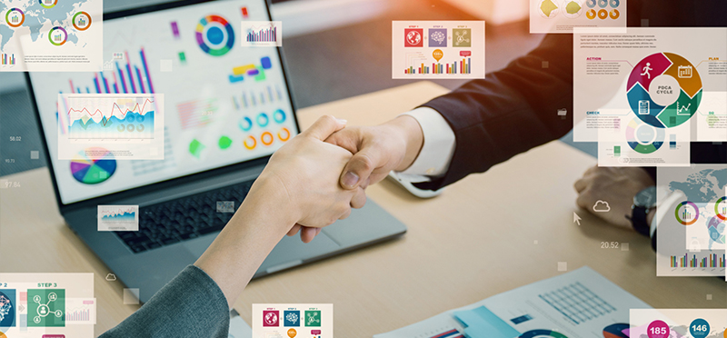 ビジネス　握手