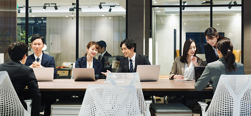 オフィス 打ち合わせ