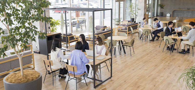 オフィス　フリーアドレス