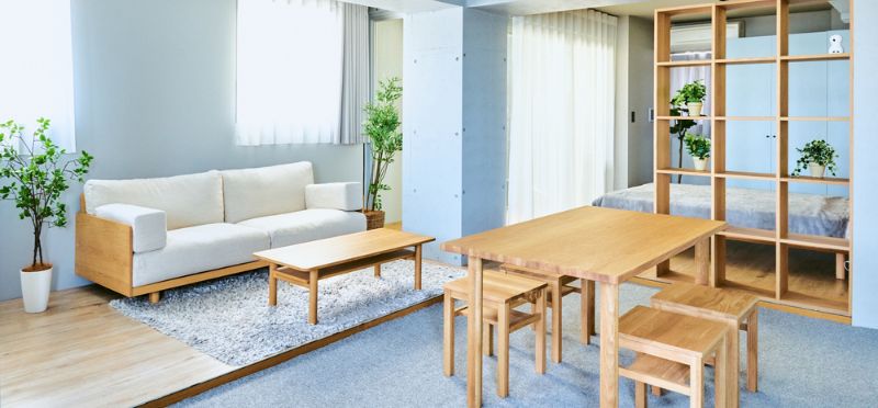 リビング　ソファ　レイアウト